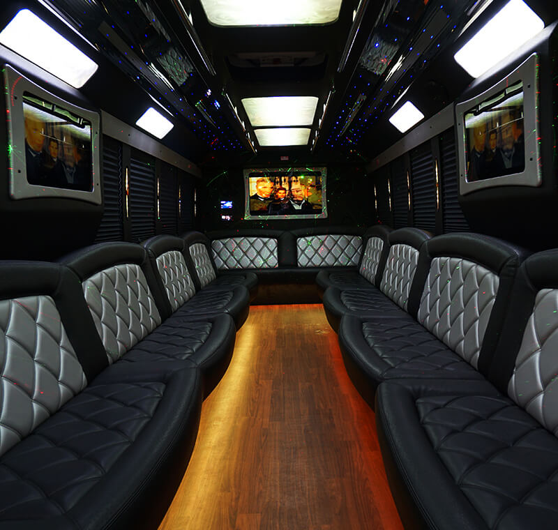 example of limo buses
